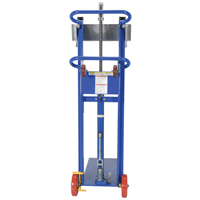 Hydra Lift Platform Stacker, Foot Pump Operated, 750 lbs. Capacity, 52" Max Lift TGS INDUSTRIEL