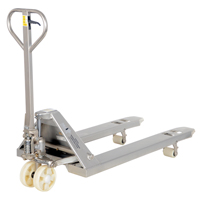 Transpalette, Acier inoxydable, 48" lo x 27" la, Capacit&eacute; 5500 lb TGS INDUSTRIEL