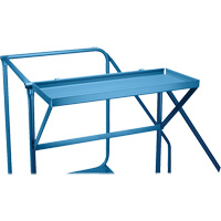 Mechanics/Maintenance Rolling Ladder, Steel, 4 Steps, 38" Platform Height TGS INDUSTRIEL