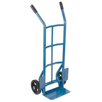 Heavy-Duty Hand Truck, Dual Handle, Steel, 46" Height, 1000 lbs. Capacity TGS INDUSTRIEL
