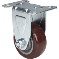 Caster, Rigid, 3" (76 mm), Polyurethane, 230 lbs. (104 kg.) TGS INDUSTRIEL