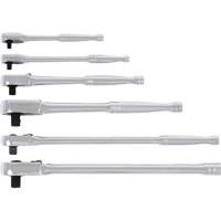 RHQ-12L Long Handle Oval Head Ratchet Wrench, 1/2" Drive, Plain Handle TGS INDUSTRIEL