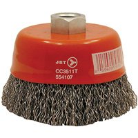 Brosse boisseau NC &agrave; fils cr&ecirc;p&eacute;s haute performance de premi&egrave;re qualit&eacute; CC3511T TGS INDUSTRIEL