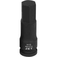 Impact Bit, Hex, 19 mm x 1/2" Drive TGS INDUSTRIEL