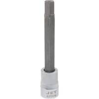 Bit Socket, Hex, 10 mm x 4" L, 3/8" Drive TGS INDUSTRIEL