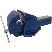 Cast Ductile Iron Bench Vise, 6" Jaw Width, 3-3/4" Throat Depth TGS INDUSTRIEL