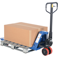 Transpalette manuel Quick-Lift, Acier, 48" lo x 20" la, Capacit&eacute; 5500 lb TGS INDUSTRIEL