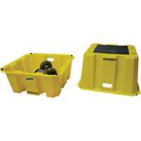 Escabeaux emboîtables industriels, 25" x 25" x Hauteur 10-1/2" TGS INDUSTRIEL