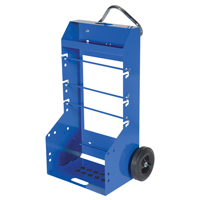 Chariot portatif pour mat&eacute;riaux bobin&eacute;s, Acier, 4 Montants, 29" la x 47-5/16" h x 21-7/8" p, Capacit&eacute; de 300 lb TGS INDUSTRIEL