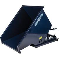 Conteneur autobasculeur, Acier, 1 vg³, Bleu TGS INDUSTRIEL