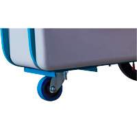 Chariot basculeur en acier, Poly&eacute;thyl&egrave;ne, 0,625 vg³, Capacit&eacute; de charge de 850 lb TGS INDUSTRIEL