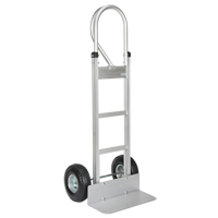 Knocked Down Hand Truck, P-Handle Handle, Aluminum, 52-1/8" Height, 500 lbs. Capacity TGS INDUSTRIEL