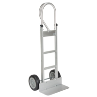 Knocked Down Hand Truck, P-Handle Handle, Aluminum, 52-1/8" Height, 500 lbs. Capacity TGS INDUSTRIEL