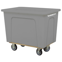 Box Truck, Polyethylene, 42" L x 30" W x 36" H, 20 cu. ft. Volume, 600 lbs. Capacity TGS INDUSTRIEL