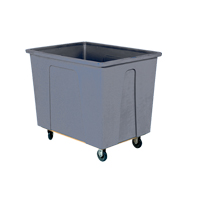 Box Truck, Polyethylene, 46" L x 34" W x 40" H, 25 cu. Ft. Volume, 600 lbs. Capacity TGS INDUSTRIEL