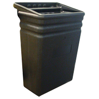 Plastic Refuse Bin for Utility Cart TGS INDUSTRIEL