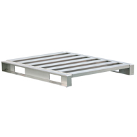 Palette &agrave; canaux en aluminium 4 c&ocirc;t&eacute;s TGS INDUSTRIEL