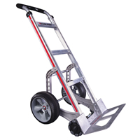 Self-Stabilizing Hand Truck, Continuous Handle, Aluminum, 55'' Height, 500 lbs. Capacity TGS INDUSTRIEL