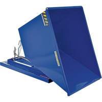 Conteneur autobasculeur, Acier, 1 vg³, Bleu TGS INDUSTRIEL