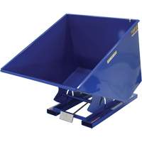 Conteneur autobasculeur, Acier, 2 vg³, Bleu TGS INDUSTRIEL