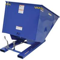 Conteneur autobasculeur, Acier, 2 vg³, Bleu TGS INDUSTRIEL