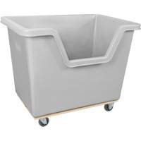 Easy Access Box Truck, Polyethylene, 45-3/4" L x 31-1/4" W x 37-3/4" H, 22 cu. ft. Volume, 1000 lbs. Capacity TGS INDUSTRIEL