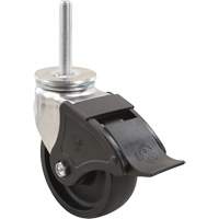 Roulette Emaxx RollX, Pivotant avec frein, Diam&egrave;tre 8" (203,2 mm), Capacit&eacute; 1200 lb (544,3 kg) TGS INDUSTRIEL
