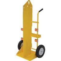 Welding Cylinder Torch Cart, Foam-Filled Wheels, 23-13/16" W x 22-13/16" L Base, 500 lbs. TGS INDUSTRIEL