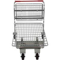 Chariot en treillis emboîtable, Acier, 28-3/4" x 37-1/16" x 59-5/8", Capacit&eacute; 275 lb TGS INDUSTRIEL