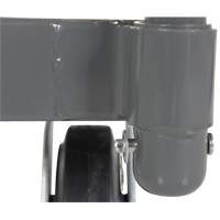 Chariot &agrave; plateforme, 48" lo x 24" la x Capacit&eacute; 2000 lb, Roues en Caoutchouc TGS INDUSTRIEL