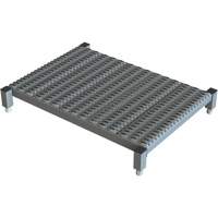 Adjustable Height One-Step Work Platform, 24" W x 36" D, 800 lbs. Capacity, All-Welded TGS INDUSTRIEL