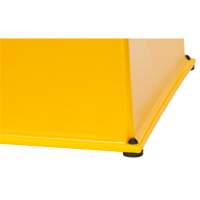 Escabeau industriel, 2 marches, 26" x 22-7/16" x Hauteur 19-11/16" TGS INDUSTRIEL