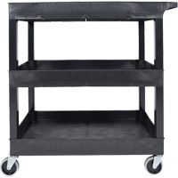 R&acirc;telier mobile, 3 tiers, 35-1/4" x 36-1/4" x 18", Capacit&eacute; 300 lb TGS INDUSTRIEL