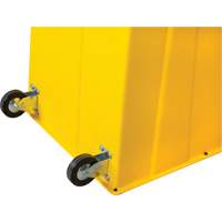Escabeau industriel, 4 marches, 44" x 22-1/4" x Hauteur 65-1/8" TGS INDUSTRIEL