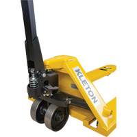 Steel Wheel Pallet Truck, Steel, 48" L x 27" W, 5500 lbs. Capacity TGS INDUSTRIEL