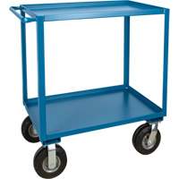 Outdoor Shelf Cart, 2 Tiers, 18" W x 39" H x 33" D, 1200 lbs. Capacity TGS INDUSTRIEL
