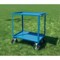 Outdoor Shelf Cart, 2 Tiers, 18" W x 39" H x 33" D, 1200 lbs. Capacity TGS INDUSTRIEL