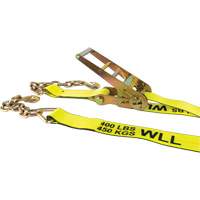 Winch Strap, Chain Anchor, 30' W x 3" L, 5400 lbs. (2449 kg) Working Load Limit TGS INDUSTRIEL