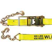Winch Strap, Chain Anchor, 30' W x 3" L, 5400 lbs. (2449 kg) Working Load Limit TGS INDUSTRIEL