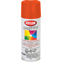 Fluorescent Spray Paint, Fluorescent Red/Orange, 11 oz., Aerosol Can TGS INDUSTRIEL