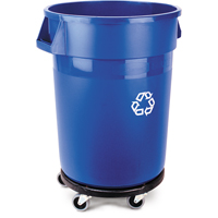 Contenant de collecte des d&eacute;chets recyclable Brute, Vrac, Plastique, 32 gal. US TGS INDUSTRIEL