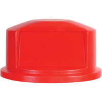Couvercles ronds Brute, Couvercle bomb&eacute;, Plastique/Poly&eacute;thyl&egrave;ne, Convient aux contenants 22" dia. TGS INDUSTRIEL