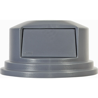 Couvercles ronds Brute, Couvercle bomb&eacute;, Plastique/Poly&eacute;thyl&egrave;ne, Convient aux contenants 26-1/2" dia. TGS INDUSTRIEL