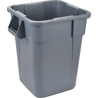 Contenants carr&eacute;s Brute, Poly&eacute;thyl&egrave;ne, 40 gal. US TGS INDUSTRIEL