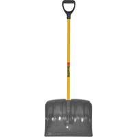 Pelle &agrave; neige haute capacit&eacute; Mountain Mover, Lame Polypropyl&egrave;ne, Largueur 19", Manche Prise en D TGS INDUSTRIEL