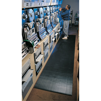 Tapis standard no 381, Ergonomique, 3' x 105' x 1/8", Noir TGS INDUSTRIEL