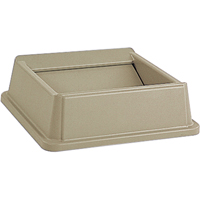 Untouchable&reg; Containers, Swing Lid, Plastic/Polyethylene, Fits Container Size: 19-3/4"x 19-3/4" TGS INDUSTRIEL