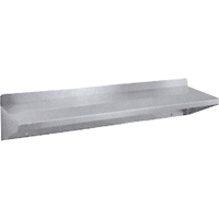 Shelves, Stainless Steel, 18" W x 5" D TGS INDUSTRIEL