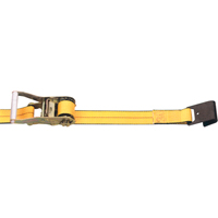Tendeurs d'arrimage &agrave; cliquet, Crochet plat, 2" , 30' , Charge d'utilisation max. 3335 lb (1513 kg) TGS INDUSTRIEL
