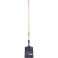 Pelle carr&eacute;e  Pro, Bois, Lame Acier durci, Manche en Droit, Longueur 48" TGS INDUSTRIEL